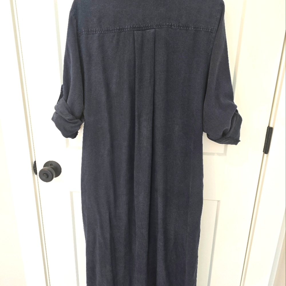 Navy Blue button down Dress